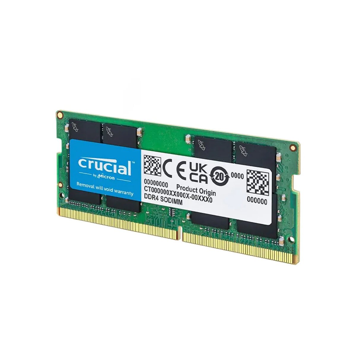 ⁦Crucial 32Gb DDR4 3200Mhz Laptop Memory⁩ - الصورة ⁦1⁩