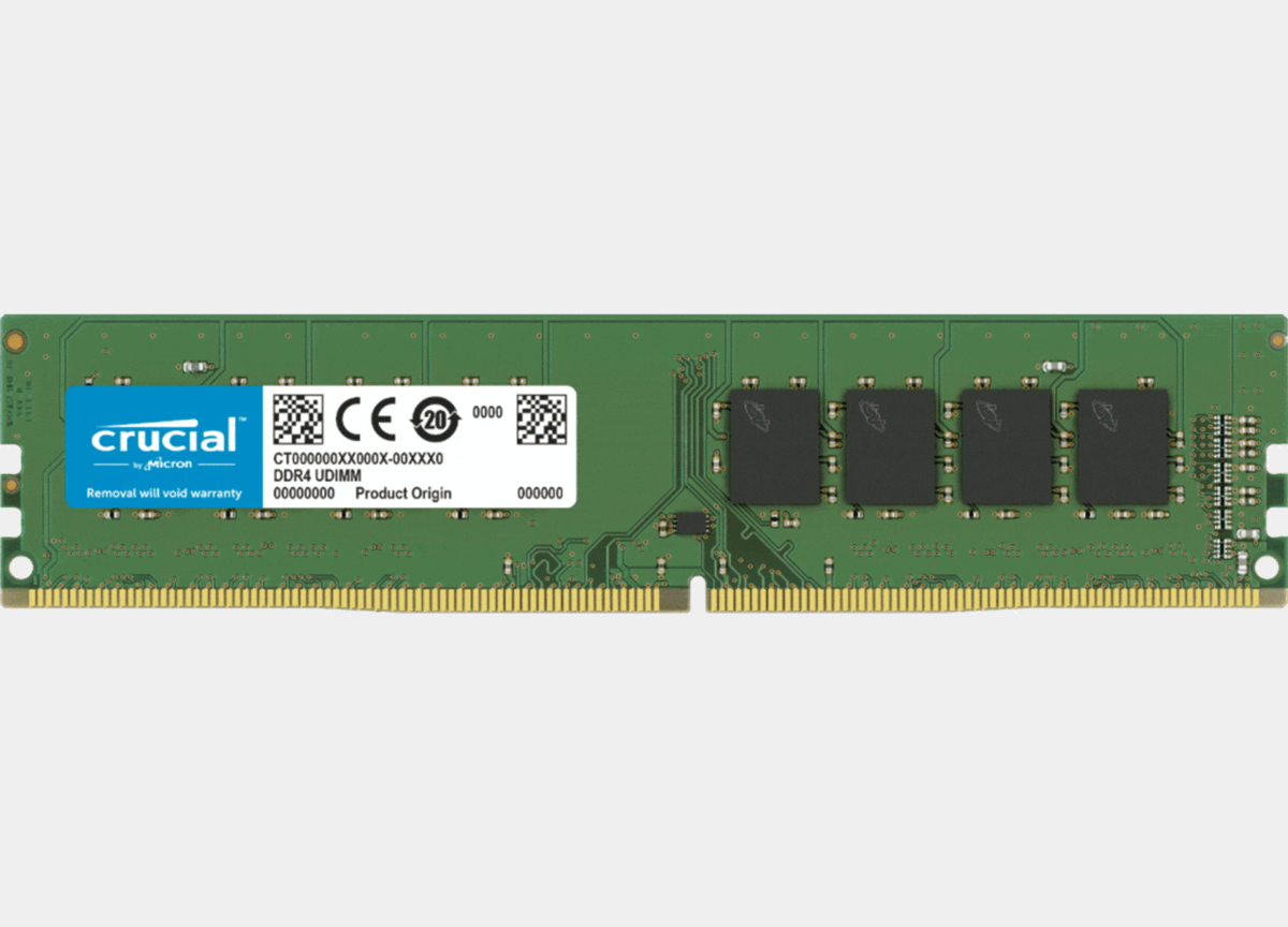 ⁦Crucial 16G DDR4 3200Mhz Desktop Memory⁩ - الصورة ⁦2⁩