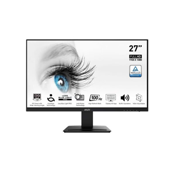 Msi Pro MP273A 27 Inch FHD 100Hz 1Ms IPS Monitor