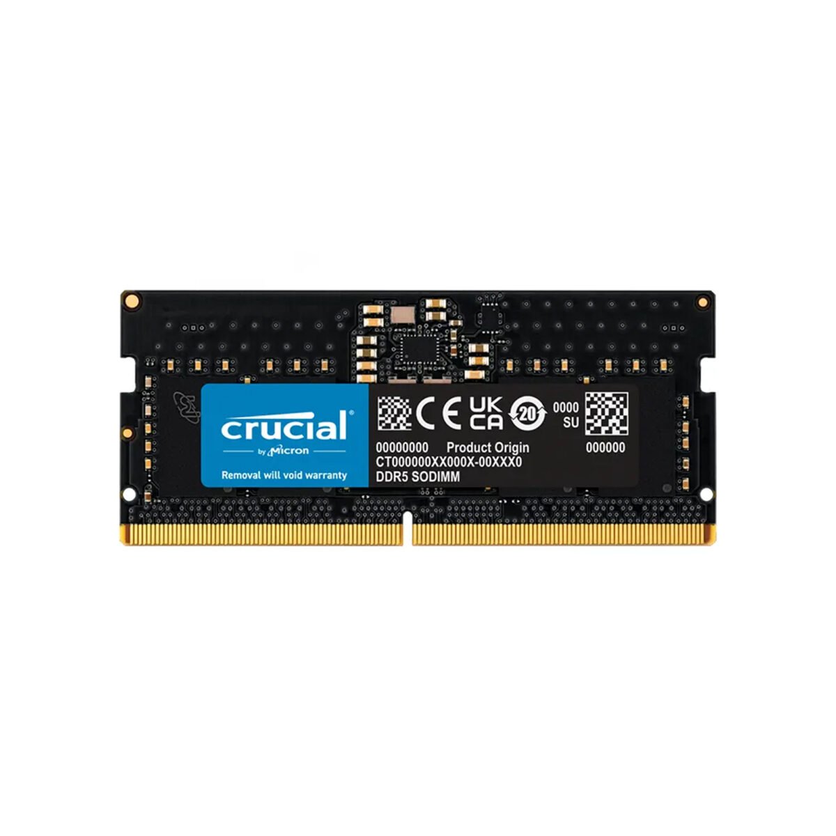 ⁦Crucial 16Gb DDR5 5600Mhz Laptop Memory⁩ - الصورة ⁦1⁩