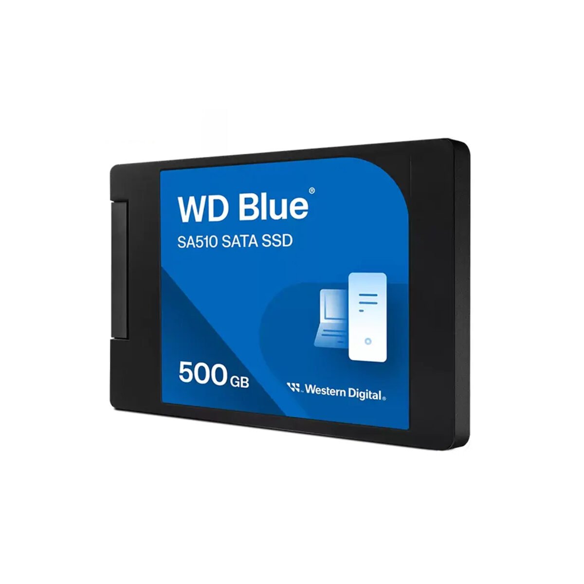 ⁦WD Blue Internal Solid State Drive 500GB 2.5 Inch SATA⁩ - الصورة ⁦1⁩
