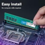 ⁦Crucial 8 Gb DDR4 3200Mhz CL22 Desktop Memory⁩ - الصورة ⁦2⁩