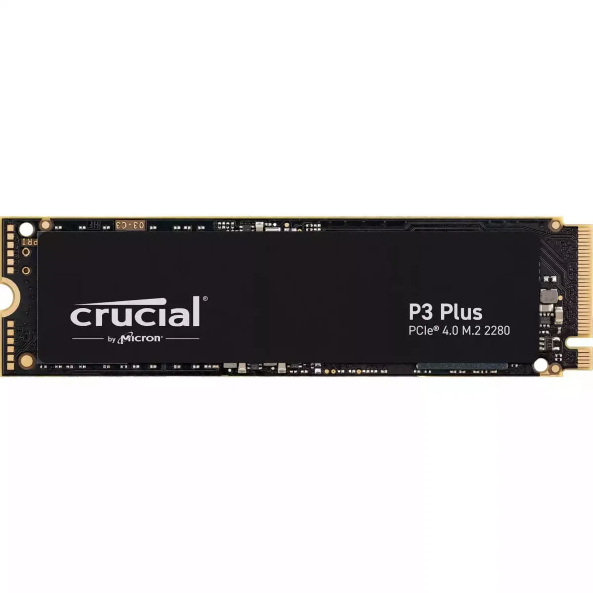 ⁦هارد SSD داخلي P3 Plus سعة 1 تيرابايت سلسلة CT1000P3PSSD8 بتقنية 3D NAND ذاكرة مستديمة NVMe منفذ PCIe M.2 من كروشال⁩ - الصورة ⁦3⁩