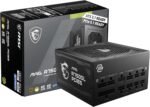 MSI مزود طاقة للالعاب A750GL بمنفذ PCIE 5.1 وATX 3.1 من ماج - وحدات كاملة - 80 بلس جولد معتمد 750 واط - حجم صغير - وحدة امداد طاقة ايه تي اكس