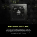 ⁦Power Supply Msi Mag A850GL /  850W 80 Plus Gold ATX3.0 Fully Modular⁩ - الصورة ⁦2⁩