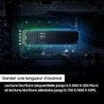 ⁦سامسونج 990 ايفو  بلس NVMe M.2 SSD 2TB منفذ الملحقات الإضافية السريع 4.0×4 / 5.0 ×2 ذاكرة مستديمة⁩ - الصورة ⁦5⁩