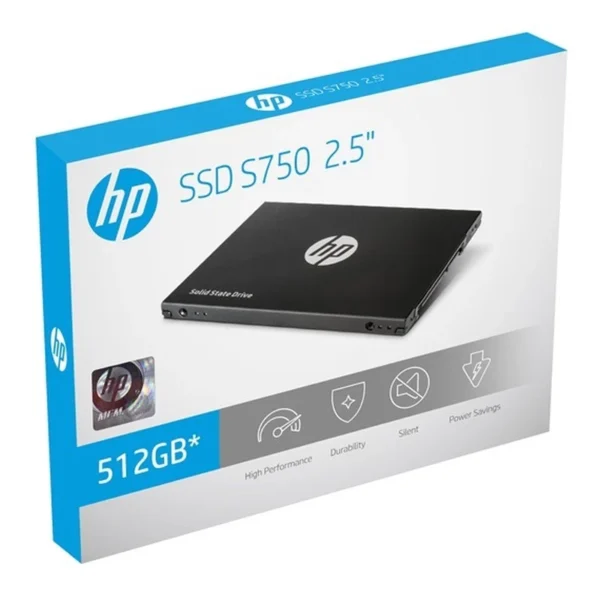 SSD HP 512GB SSD S750 550MB/s SATA III 6GB/s 2.5" Internal Solid State Drive 16L53AA