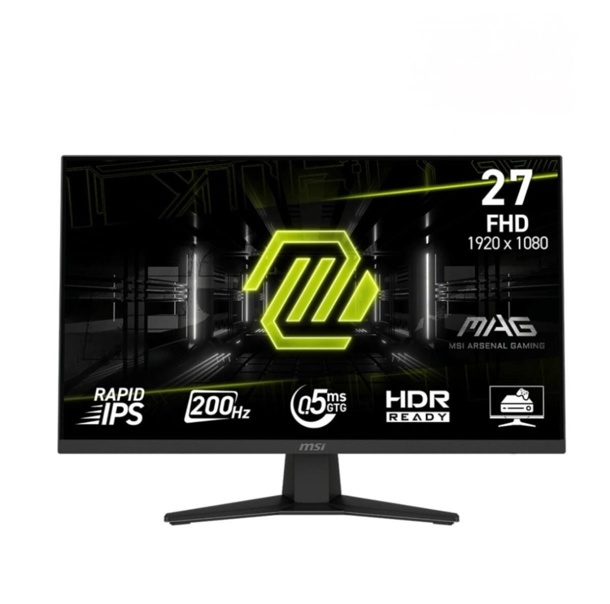 ⁦Gaming Monitor Msi MAG 274F 27 Inch 200Hz 0.5Ms FHD Rapid IPS Adaptive Sync⁩ - الصورة ⁦1⁩