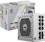 مزود طاقة ايه تي اكس معياري بالكامل 850 وات - ماج A850GL PCIE5 أبيض من ام اس اي - (اكتيف بي اف سي/80 بلس جولد)